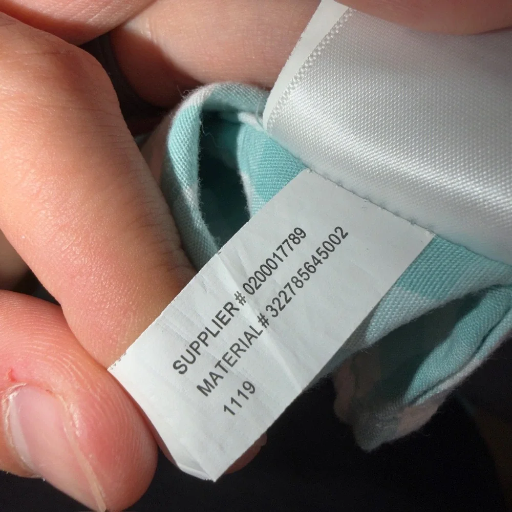 Ralph Lauren Kids Teal Gingham Button Down Shirt Linen Blend Size 7 322785645002